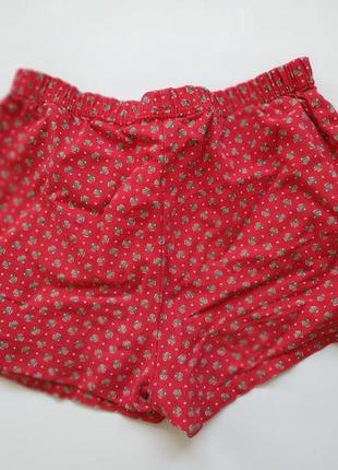 Doppelmoppel шорты красные пижамные шорти для тверка пилона пол денса червоні шортики домашні2 фото