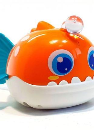 Дитяча іграшка для купання рибка рухомі деталі2 фото