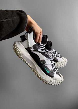 Кроссовки серые с черным nike acg mountain fly low4 фото