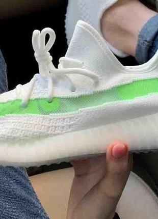 Adidas yeezy boost 350 v2 white/green