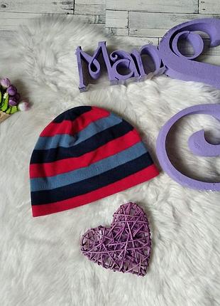 Шапка primark для хлопчика флісова в смужку розмір 54-56 (7-9 років)