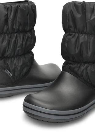 Женские зимние сапоги crocs winter puff Dosney