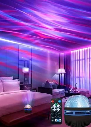 Нічник проектор зоряного неба нічник-проектор зоряне небо для вечірок лампа світломузика для паті дітям для дітей