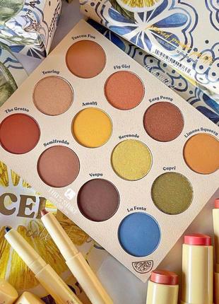 Палетка тіней colourpop limoncello оригінал