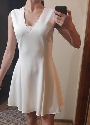 Сукня /платье молочно-белое2 фото