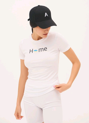 Патріотична футболка з надписом home3 фото