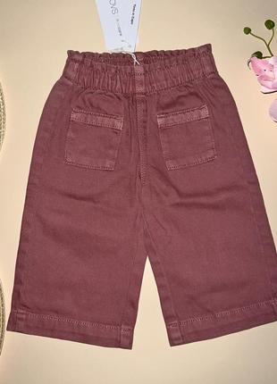 Джинси рожевого кольору, з карманчиками 100% котон // розмір: 74 см. (9-12 міс.) //бренд: ovs5 фото