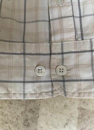 Vintage thomas burberry nova check рубашка6 фото