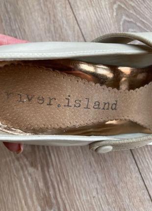 Туфлі з відкритим носком river island 40 розмір10 фото