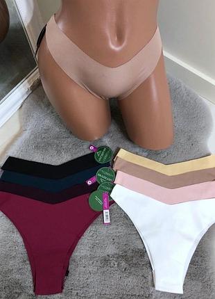 Бесшовные трусики бразилиана, танго