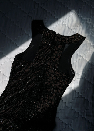 Чорне вечірнє міні-плаття allsaints3 фото
