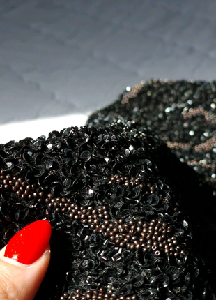 Чорне вечірнє міні-плаття allsaints5 фото