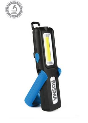 Ліхтарик led 350 lm pocket rechargeable (blister 1 pc) bosma 6780