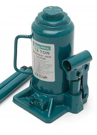 Домкрат гідравлічний, пляшкового типу, 12т. kamasa tools k4864