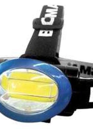 Ліхтарик налобний led 120 lm headlamp mini bosma 6766