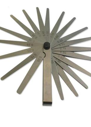 Набір щупів метричних (19 шт) (0.05-1mm) jbm 52433