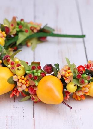 Обруч ободок груша на утренник