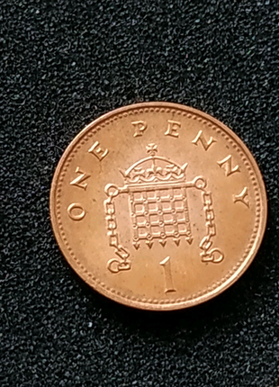 Монети one penny, 1 penny 1988, 1996, 1997, 1998, 20129 фото