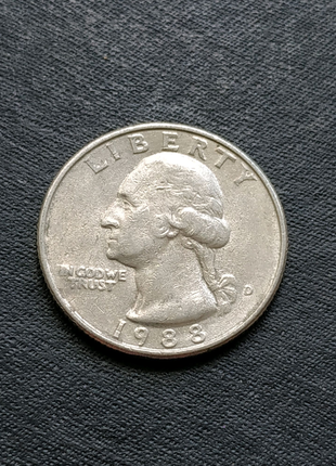 Quarter dollar 1988