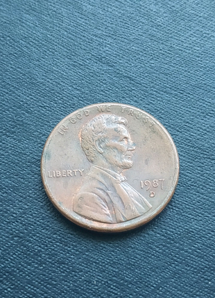 One cent 1987