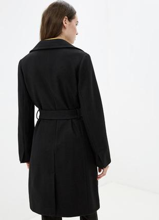 Продам пальто классическое чёрное3 фото