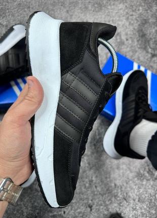 Чоловічі кросівки adidas zx 500 black-white