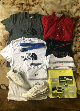 Футболка tnf, nike , stone island , adidas, ellesse, napapijri!