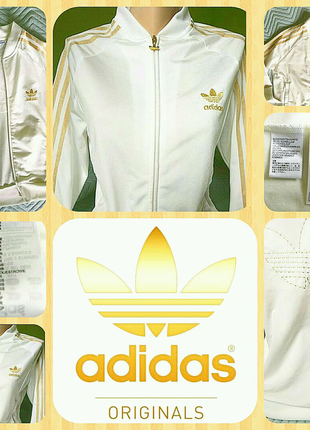 Олімпійка adidas біло-золота