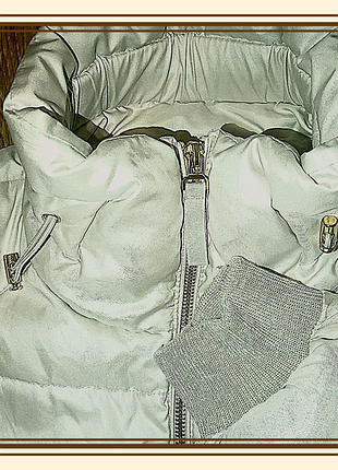 Куртка пуховик zara basic 5