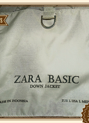 Куртка пуховик zara basic6 фото