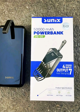 Powerbank sunix pb-05 50000 mah