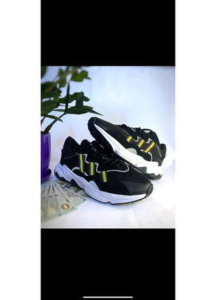 Adidas ozweego black1 фото