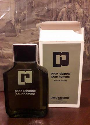 Paco rabanne pour homme120ml + paco rabanne sport edt 100ml1 фото