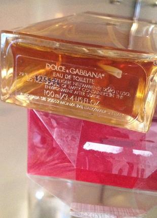 Dolce & gabbana,pour femme,,-edt 100ml vintage2 фото