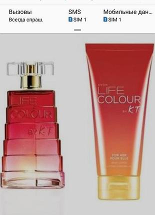 Парфум жіночий life kenzo color 50мл