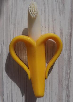 Силіконовий прорізувач для зубів у формі банана