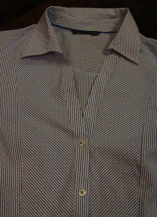 Стильная блуза в полоску  marks & spencer4 фото