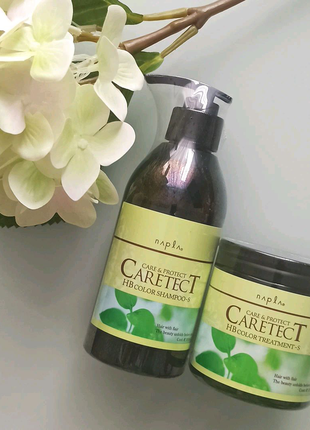 Caretect hb s color shampoo and treatment