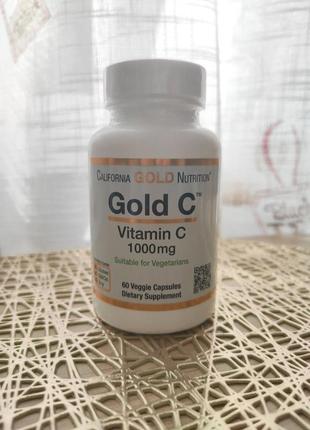 Вітамін с 1000 мг california gold nutrition