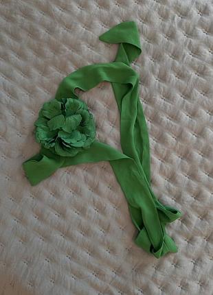 Шарф с розой zara2 фото