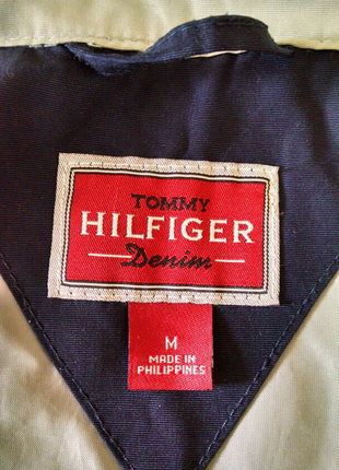 Куртка tommy hilfiger denim вітровка курточка