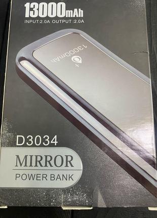 Power bank / павербанк mirror 13 000 mah3 фото