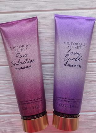 Victoria’s secret love spell shimmer, pure seduction shimmer