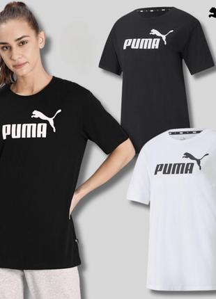 Женская футболка фасон оверсайз puma