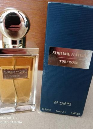 Sublime nature tuberose 50 ml. відкритий флакон!