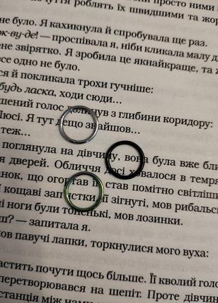 Серьги кликеры 10мм.для пирсинга септума, пирсинга ушей,носа,губ и т.д.3 фото