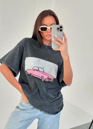 Футболка oversize 100% хлопок производитель туречки