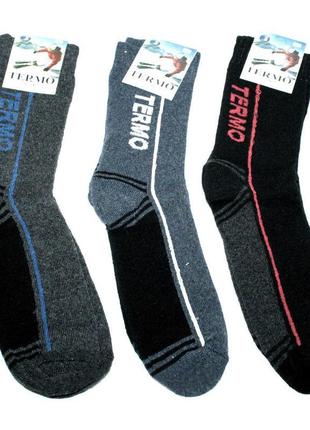 Набір шкарпеток вовняні високі, махрові - termo - 6 пар 41-451 фото