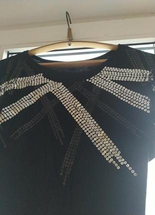 Кофточка с паетками.