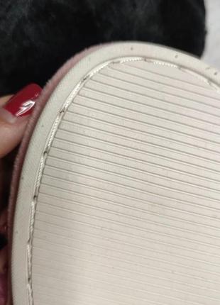 Тапочки жіночі домашні пухнасті капці для дому зручні рожеві сірі чорні відкриті